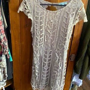 Lace Cocktail Dress.